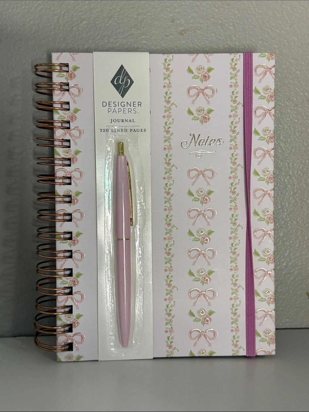 N/A pink journal